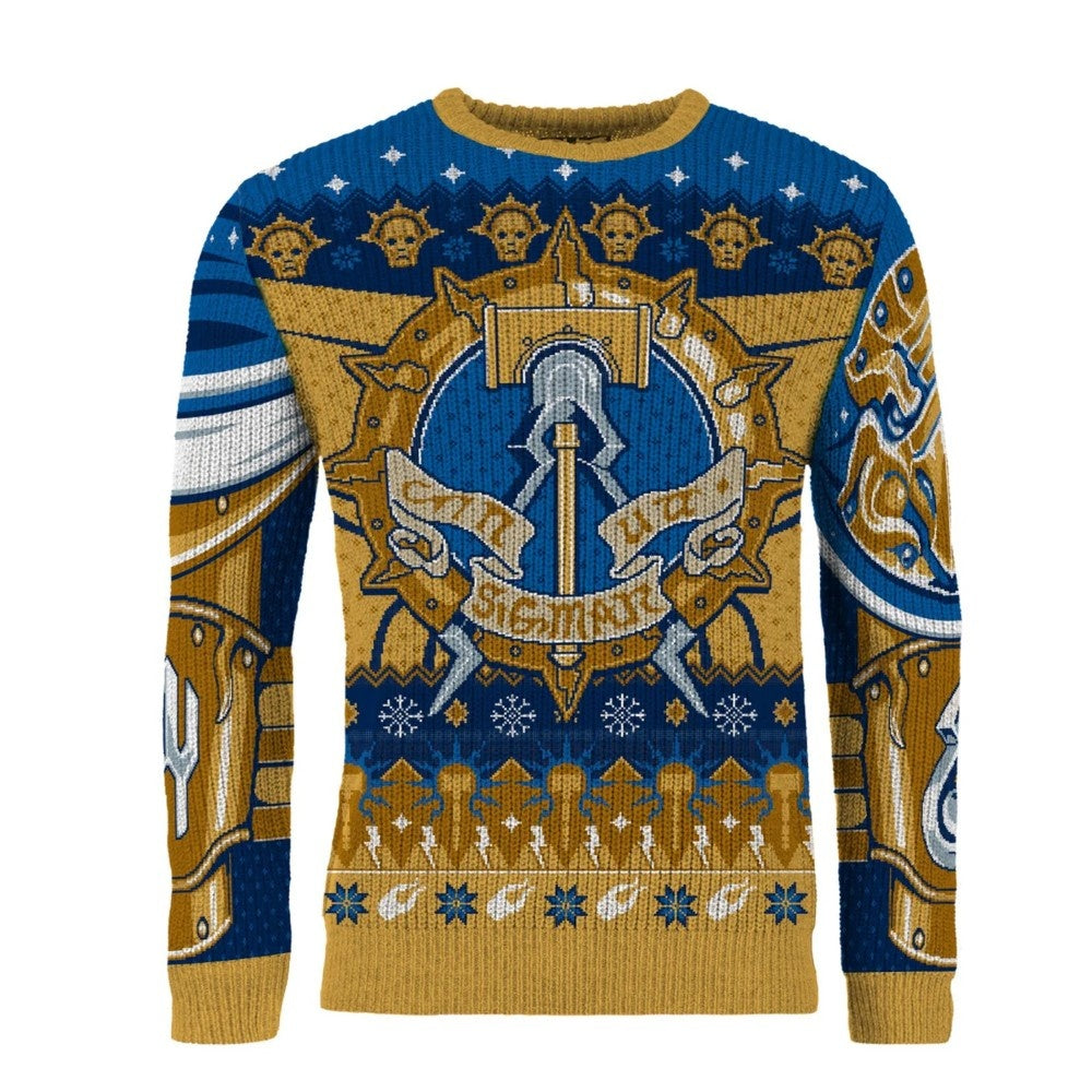 Warhammer Age of Sigmar: Stormcast Christmas Jumper (Size: XXXXL)