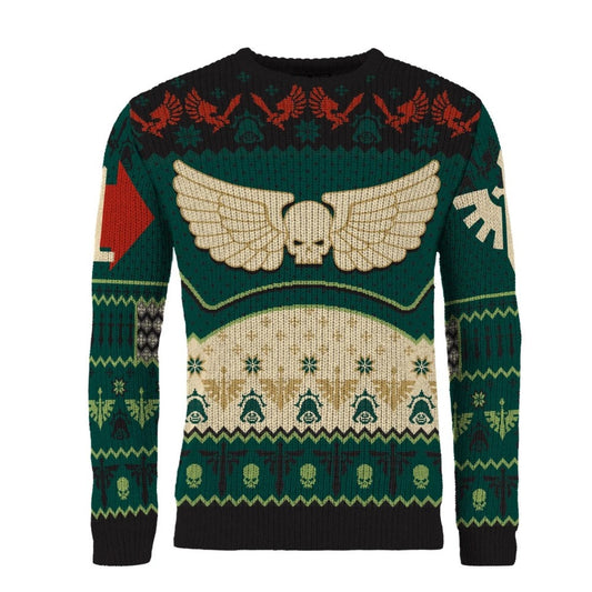 Warhammer 40000: Dark Angels Christmas Jumper (Size: XXXXL)