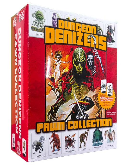 D&D 5e - Dungeon Denizens Cardstock Pawns (System Neutral)