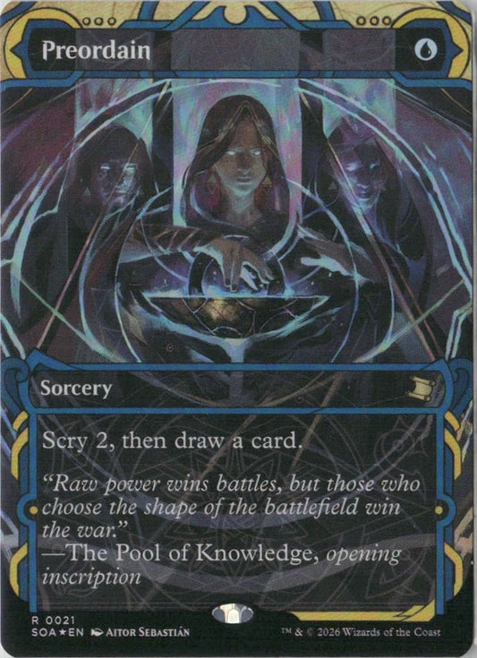 Scan Image | Preordain - Secrets of Strixhaven: Mystical Archive | [5ECB09BB]