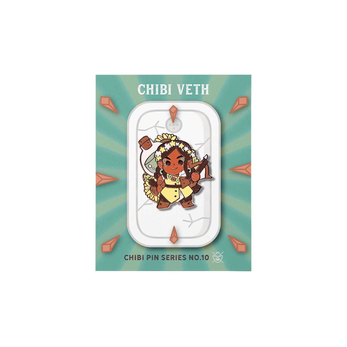 Darrington Press - Critical Role Chibi Pin No. 10 - Veth Brenatto