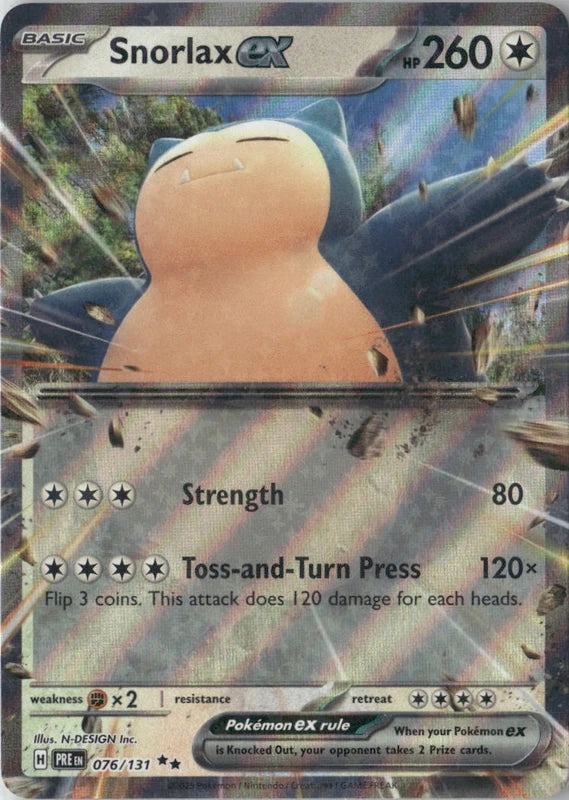 Snorlax ex - SV: Prismatic Evolutions