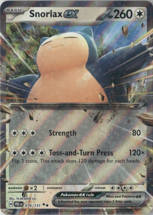Snorlax ex - SV: Prismatic Evolutions