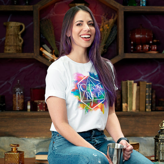 Darrington Press - Critical Role Watercolor Logo T-Shirt - XL