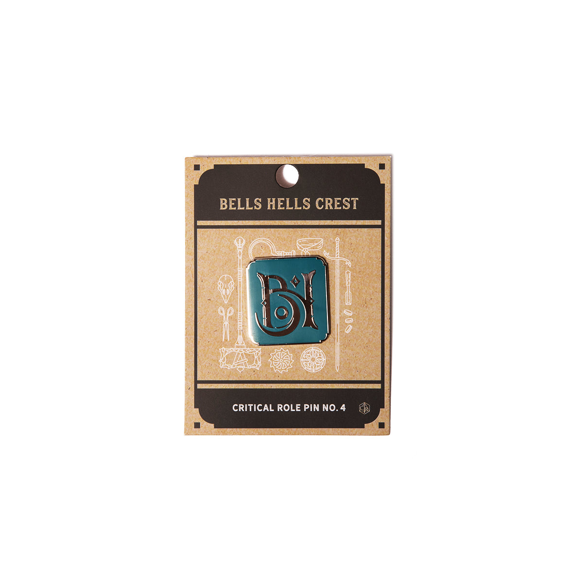 Darrington Press - Critical Role Pin No. 4 - Bells Hells Crest