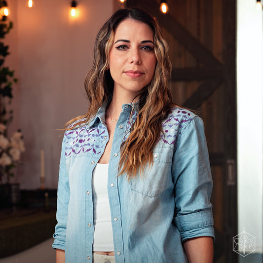 Darrington Press - Bells Hells Collection: Imogen Temult Denim Shirt - 4XL