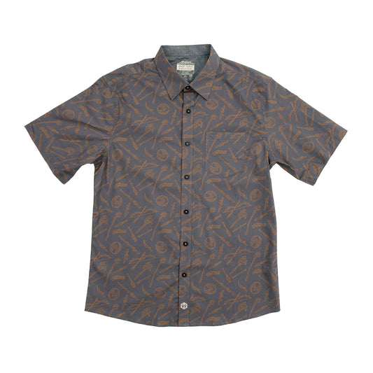 Darrington Press - Vox Machina Weapons Button Down Short Sleeve Shirt - 4XL