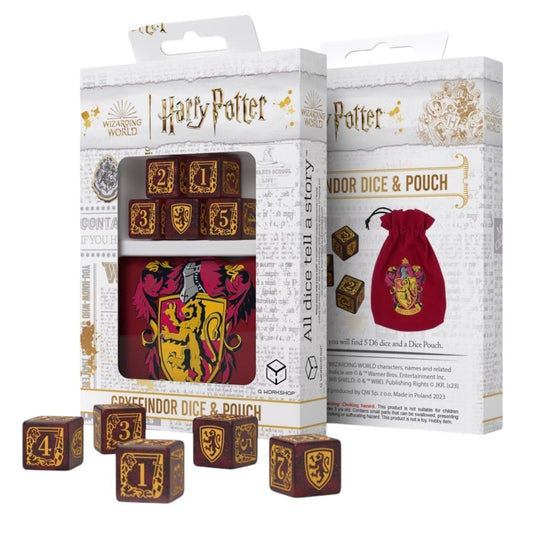 Q Workshop - Harry Potter - Gryffindor Pouch