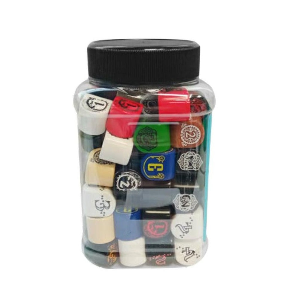 Q Workshop: Jar of Modern D4 Dice