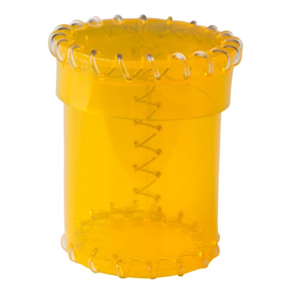 Q Workshop: Age of Plastic Yellow Dice Cup