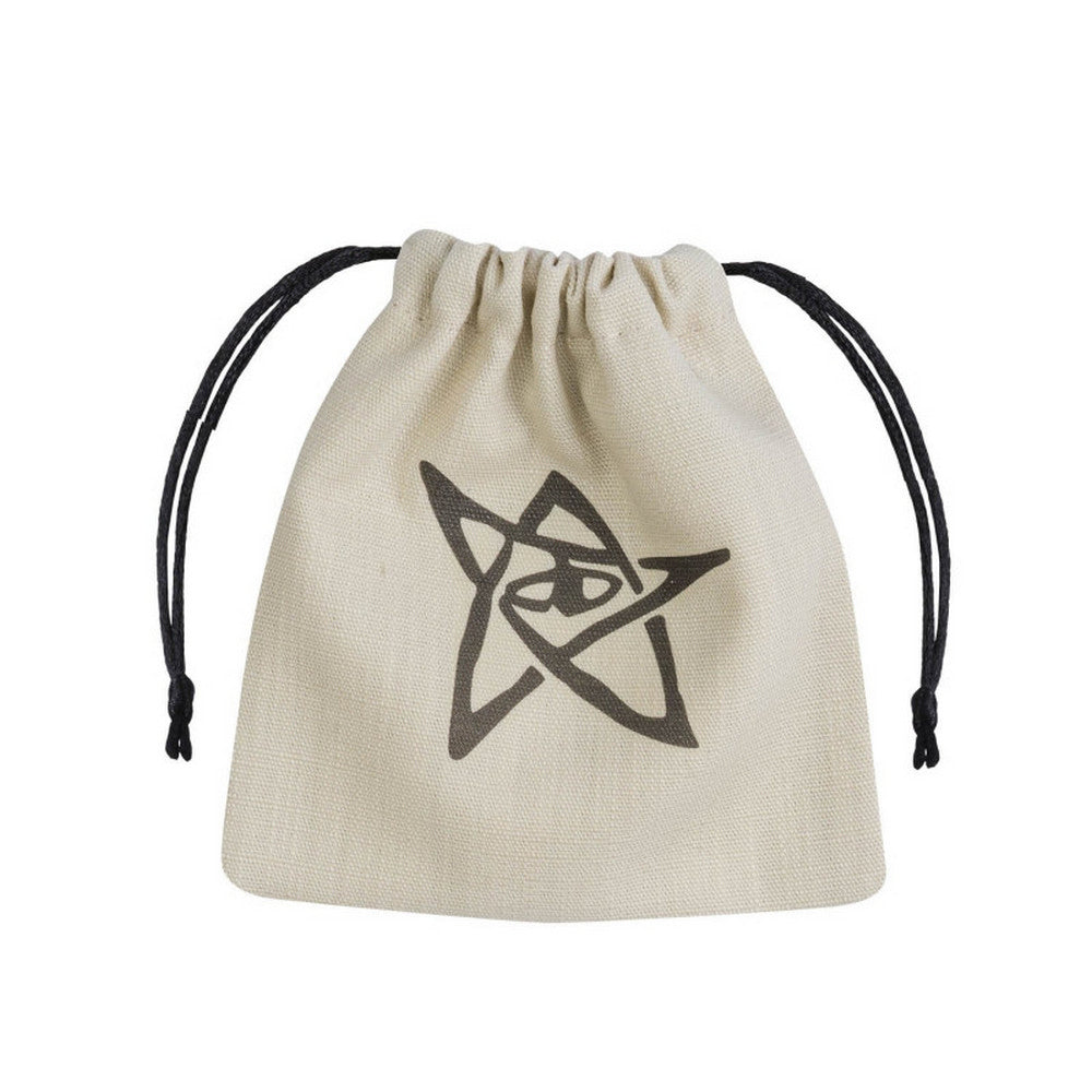 Q Workshop: Call of Cthulhu Beige black Dice Bag
