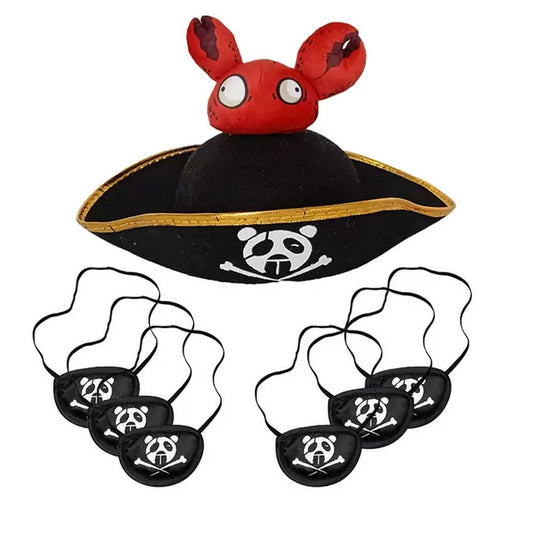 Draco Studios: Party Panda Pirates: Hat and Eyepatches