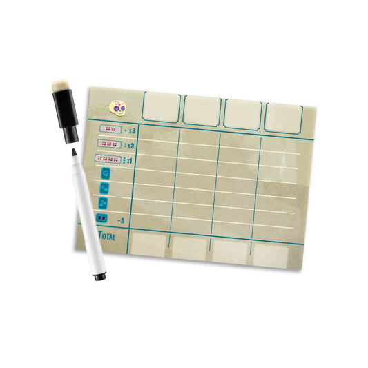 Draco Studios: Patzcuaro Dry-Erase Scoreboard