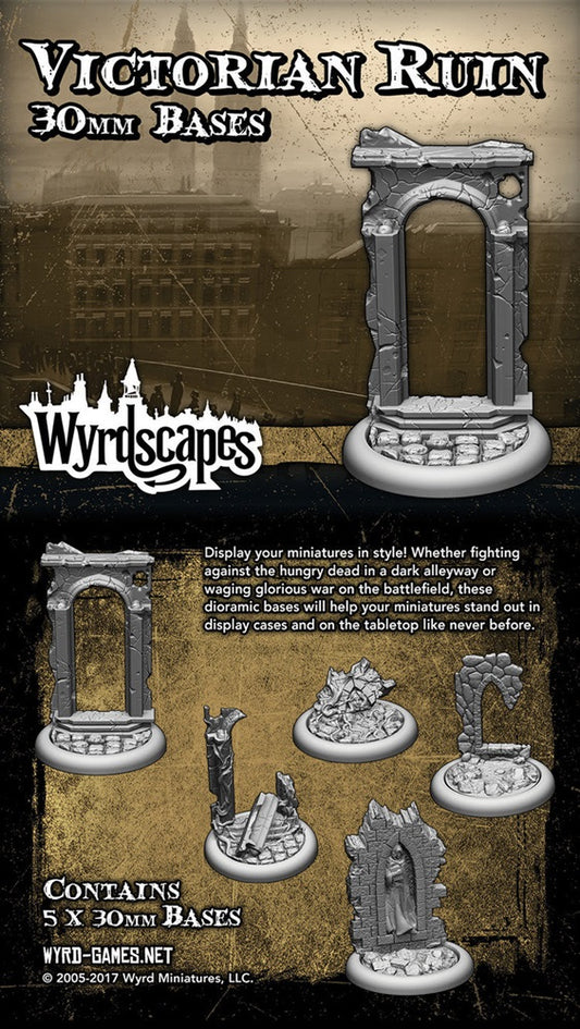 Wyrd Games: Wyrdscapes: Bases: Wyrdscapes Victorian 30MM