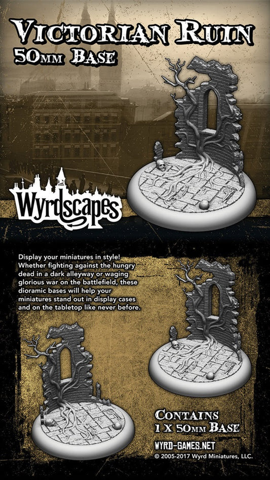 Wyrd Games: Wyrdscapes: Bases: Wyrdscapes Victorian 50MM