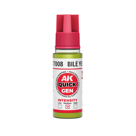 AK Interactive - Quick Gen - Bile Yellow 18 ml