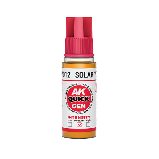 AK Interactive - Quick Gen - Solar Yellow 18 ml