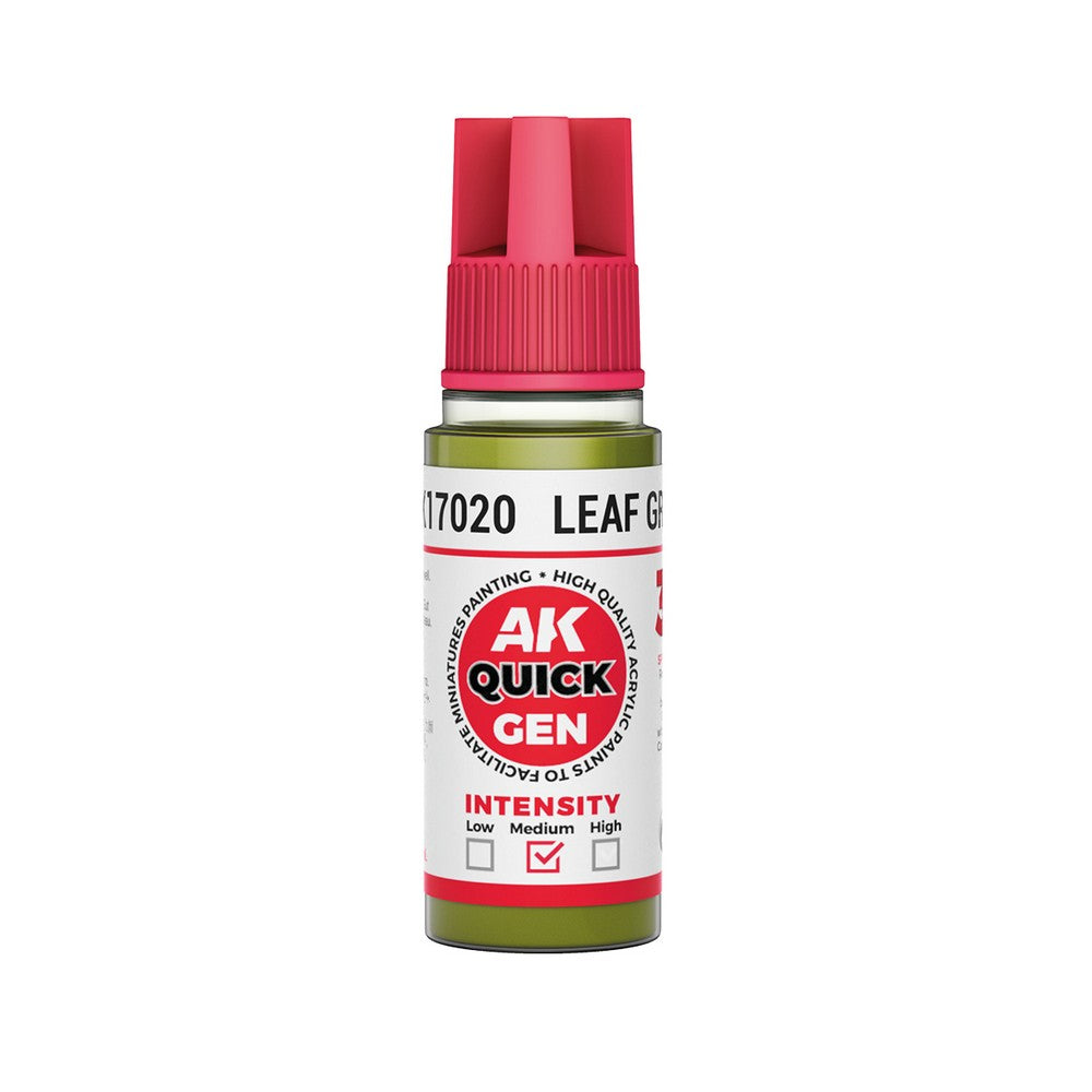 AK Interactive - Quick Gen - Leaf Green 18 ml