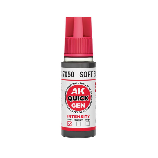 AK Interactive - Quick Gen - Soft Black 18 ml