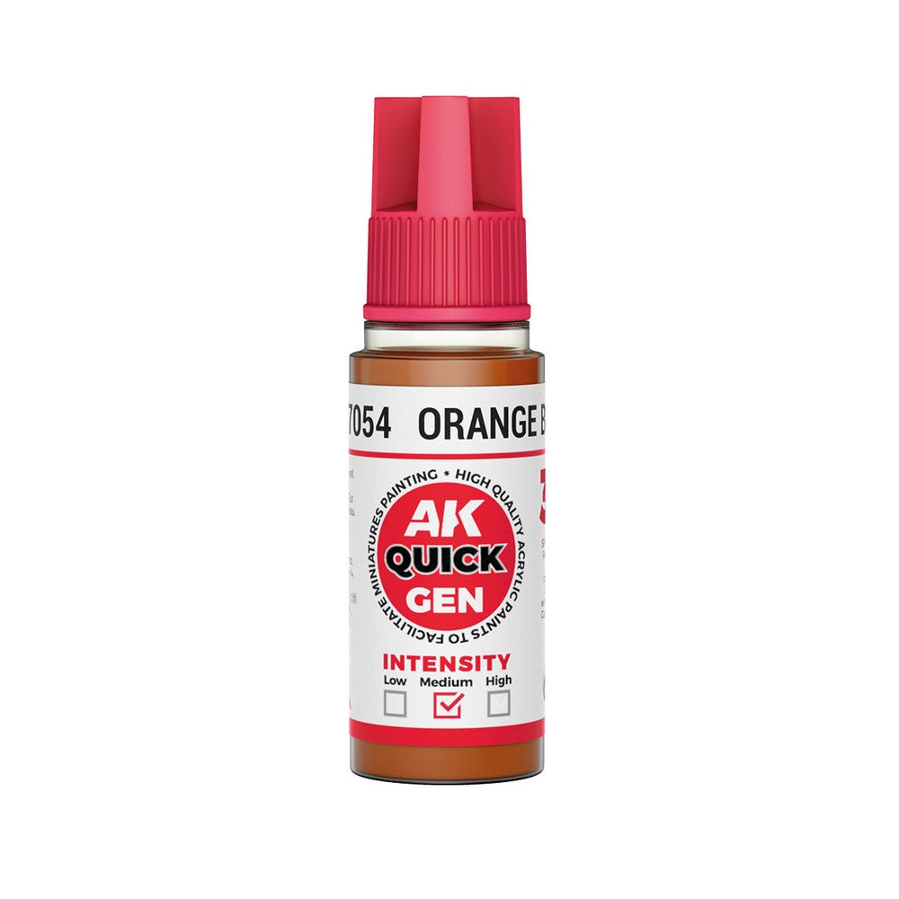 AK Interactive - Quick Gen - Orange Brown 18 ml
