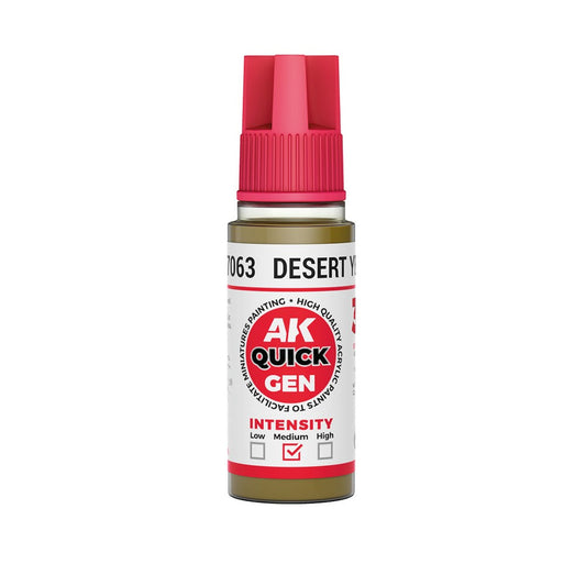 AK Interactive - Quick Gen - Desert Yellow 18 ml