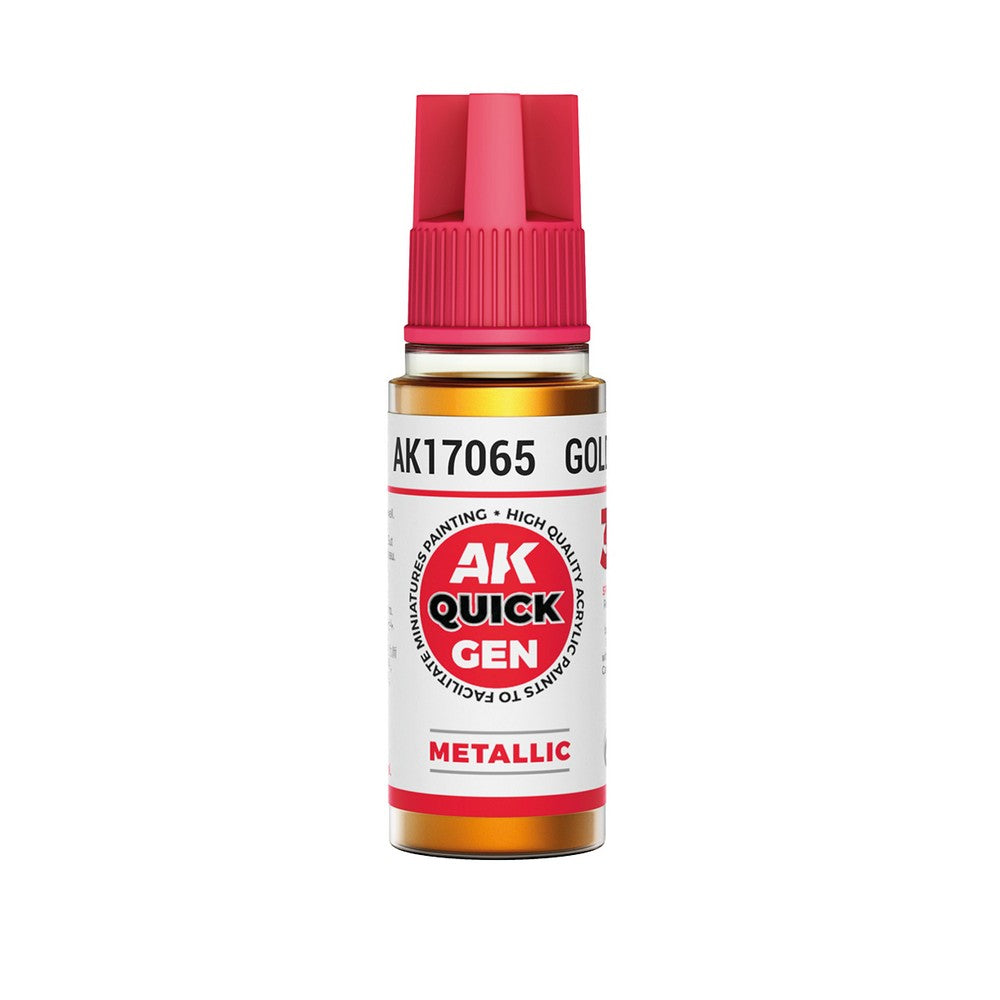 AK Interactive - Quick Gen - Gold 18 ml