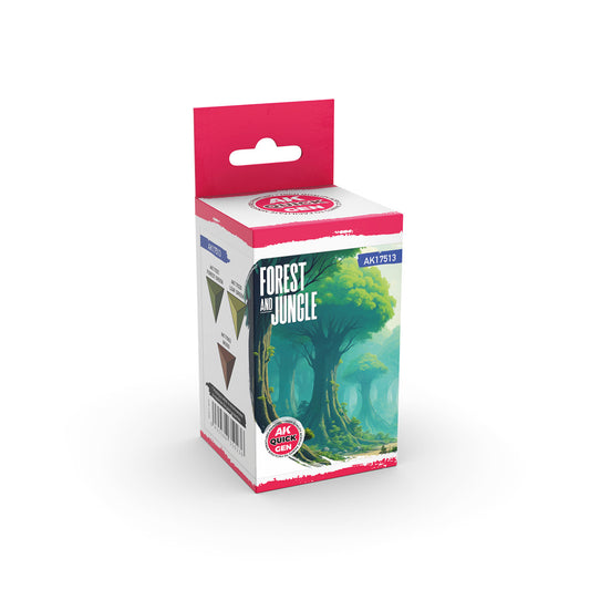 AK Interactive - Quick Gen - Forest & Jungle Set
