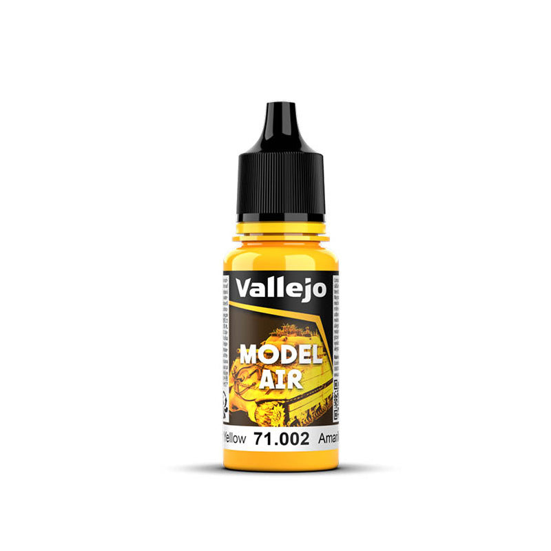 Vallejo - Model Air - Medium Yellow 18 ml