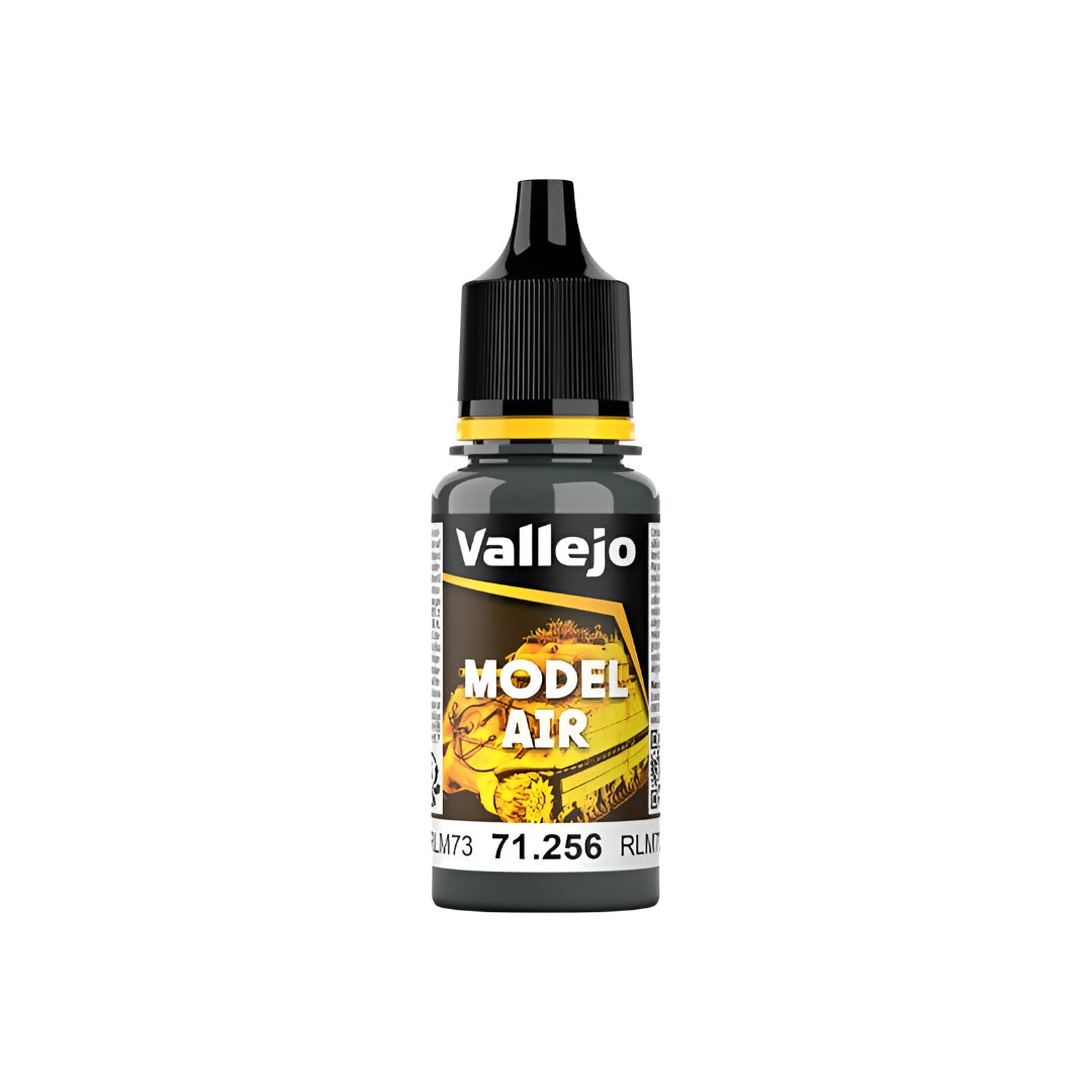 Vallejo Model Air Farbe RLM73 Grün – 17 Ml, Airbrushfertig, Für Modellbau Von Flugzeugen & Militärfahrzeugen