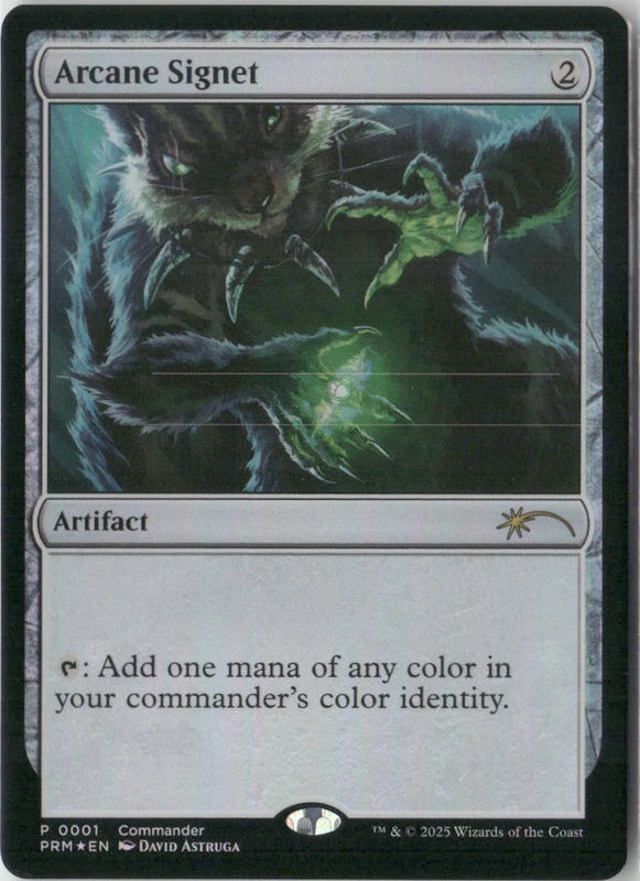 Scan Image | Arcane Signet (CommandFest 2025) - MagicFest Cards | [1C73E161]