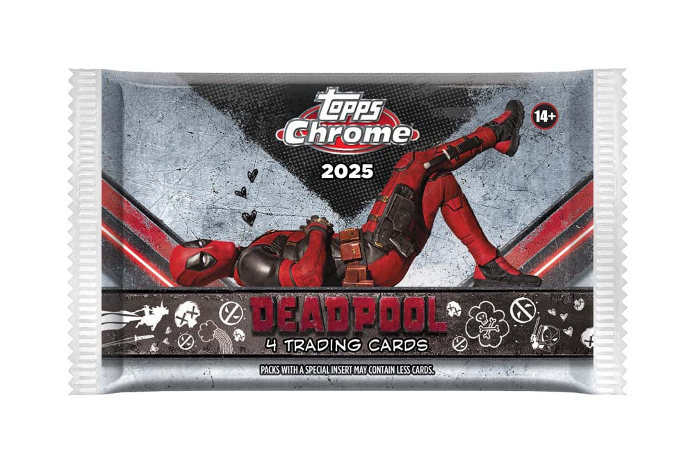 Topps Marvel Deadpool Chrome 2025 Value Box