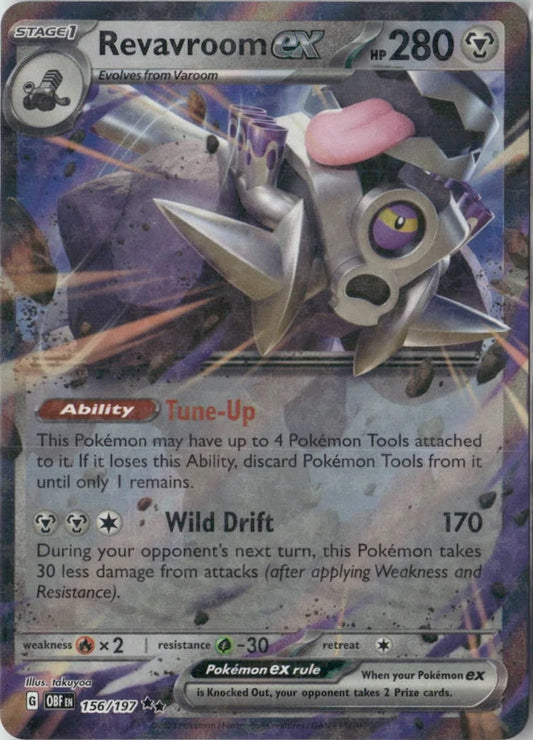 Revavroom ex - SV03: Obsidian Flames