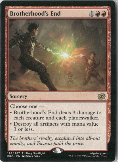 Scan Image | Brotherhood's End - The Brothers' War | [4FFA97D4]