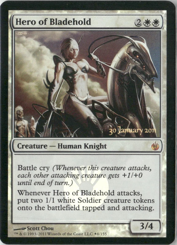 Scan Image | Hero of Bladehold - Prerelease Cards | [12DAC11C]