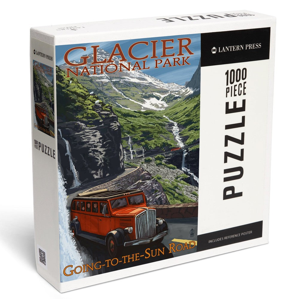 1000 Piece Puzzle Glacier National Park