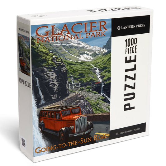 1000 Piece Puzzle Glacier National Park