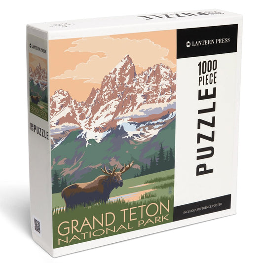 1000 Piece Puzzle Grand Teton National P