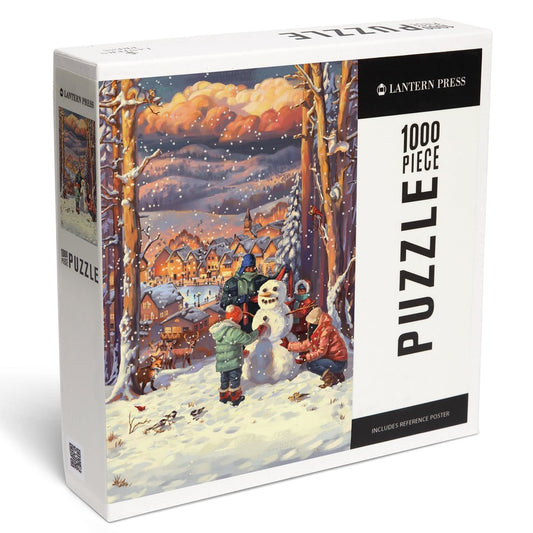 1000 Piece Puzzle Merry & Bright Vintage