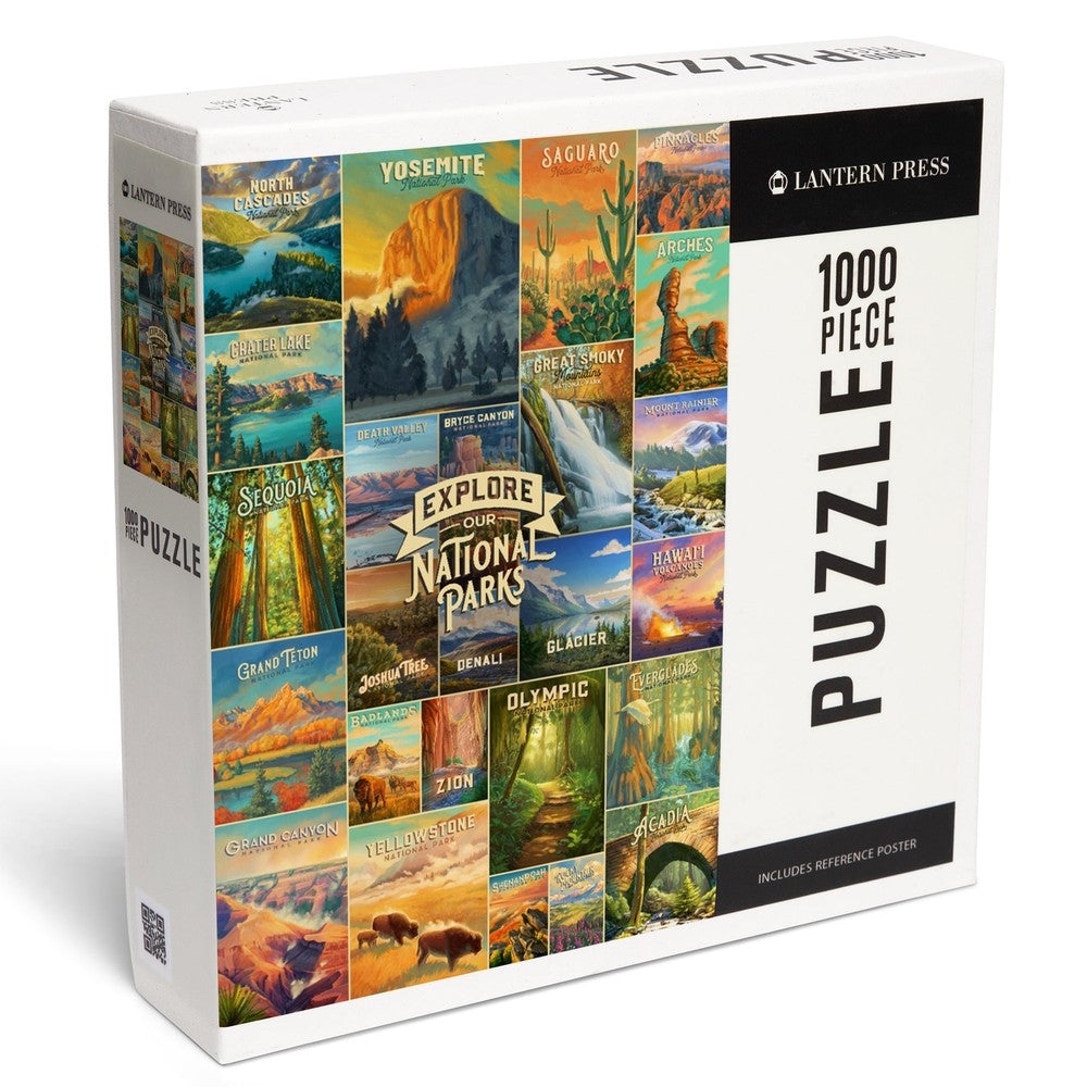 1000 Piece Puzzle Oil Painting National