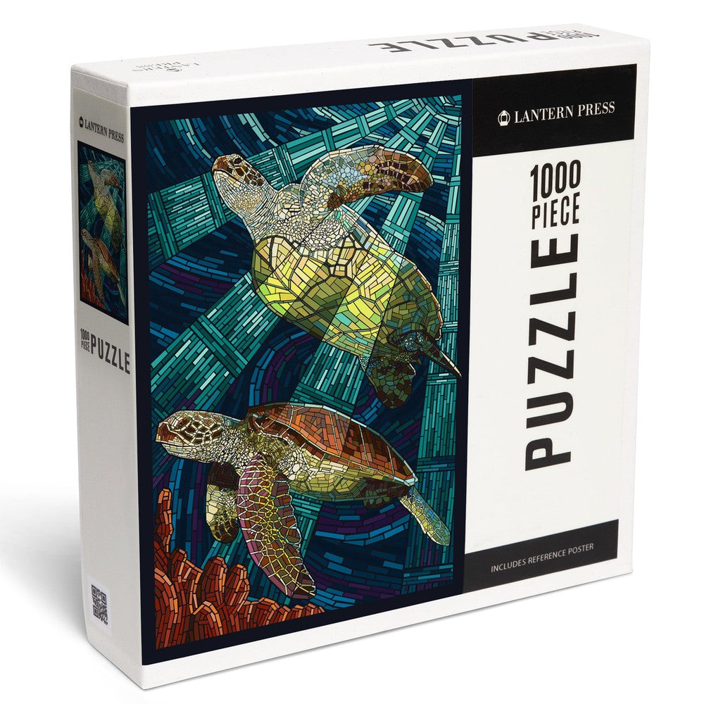 1000 Piece Puzzle Sea Turtle Paper Mosai