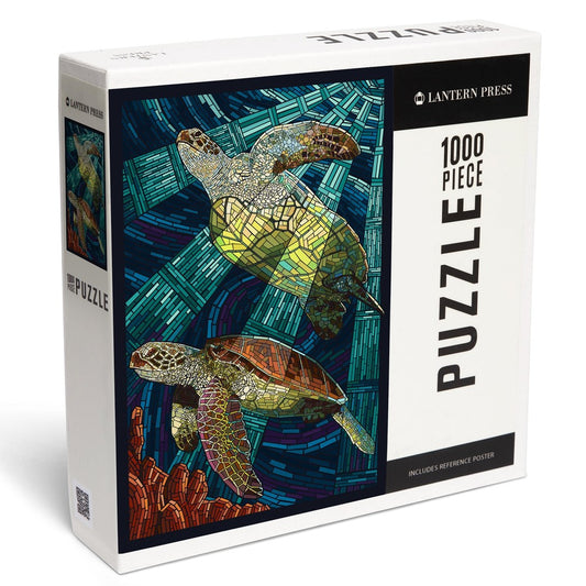 1000 Piece Puzzle Sea Turtle Paper Mosai