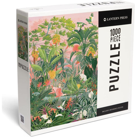 1000 Piece Puzzle Tropical Oasis