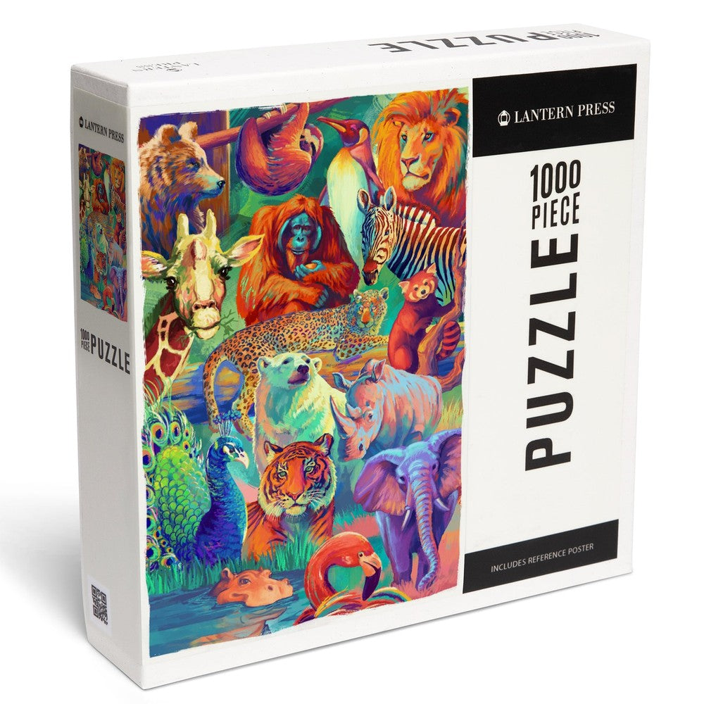 1000 Piece Puzzle Vivid Animal Series Co