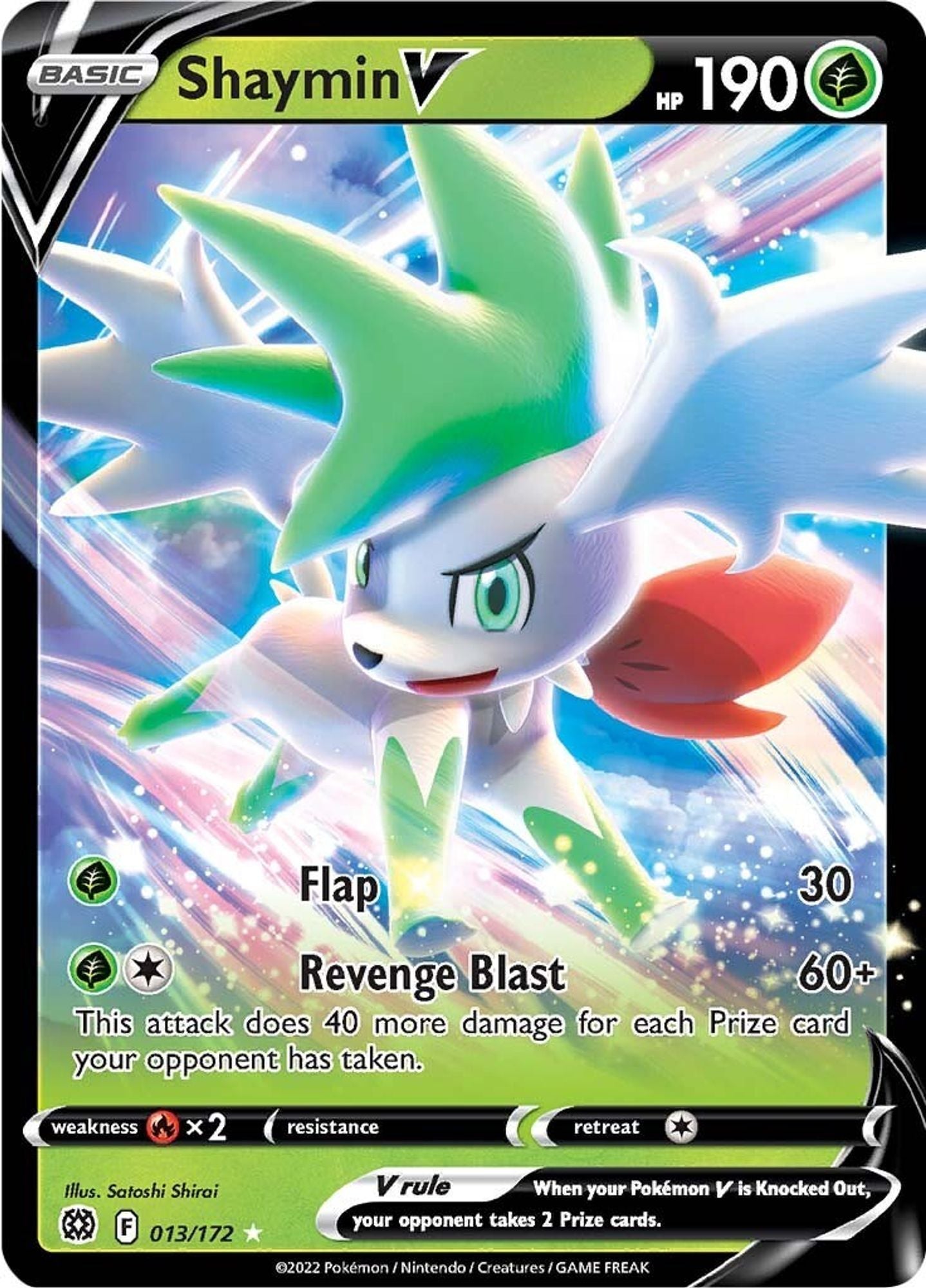 Shaymin V - SWSH09: Brilliant Stars