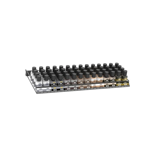 AK Interactive - Paneliners Modular Stand Display (Stand with Stock)
