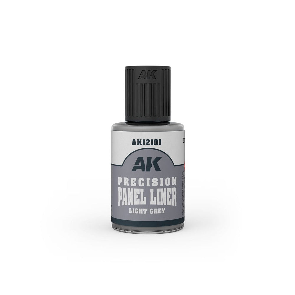 AK Interactive - Precision Paneliner - Light Grey 30ml