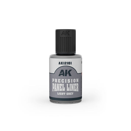 AK Interactive - Precision Paneliner - Light Grey 30ml