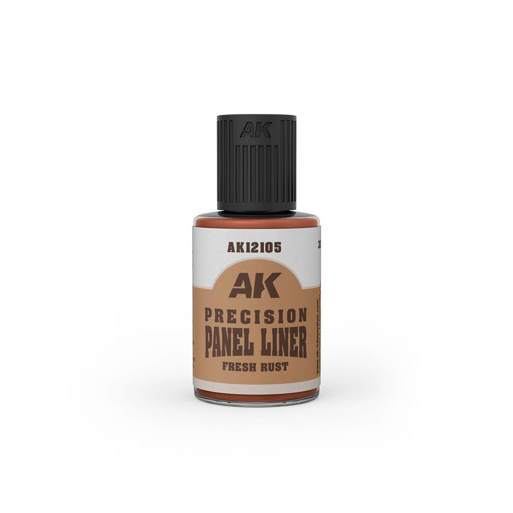 AK Interactive - Precision Paneliner- Fresh Rust 30ml