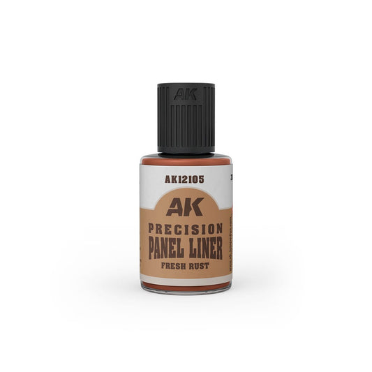 AK Interactive - Precision Paneliner- Fresh Rust 30ml