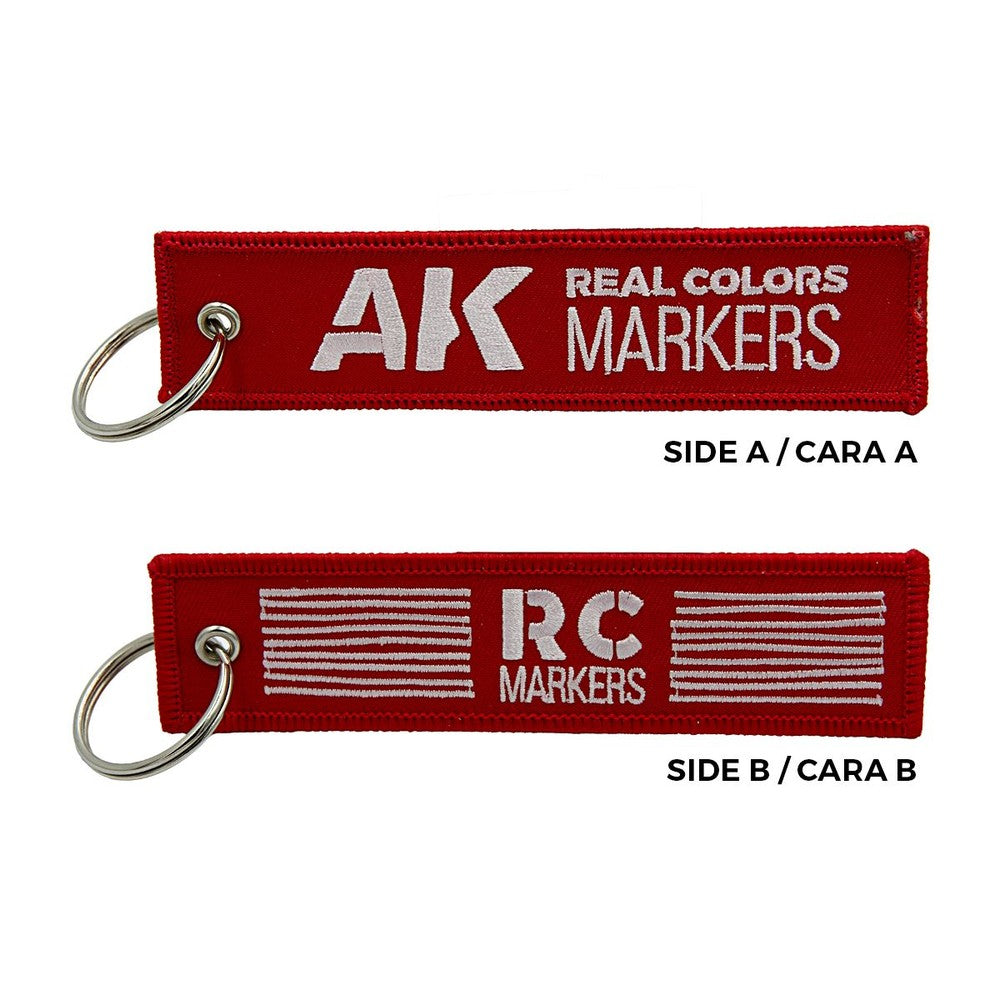 Ineractive Keychain AK Interactive - Keychain Real Colors Markers | Ozzie Collectables